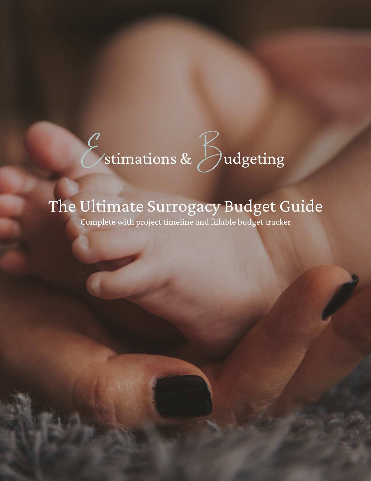 Sample Cover for estimations and Budgeting-The Ultimate Surrogacy Budget Guide