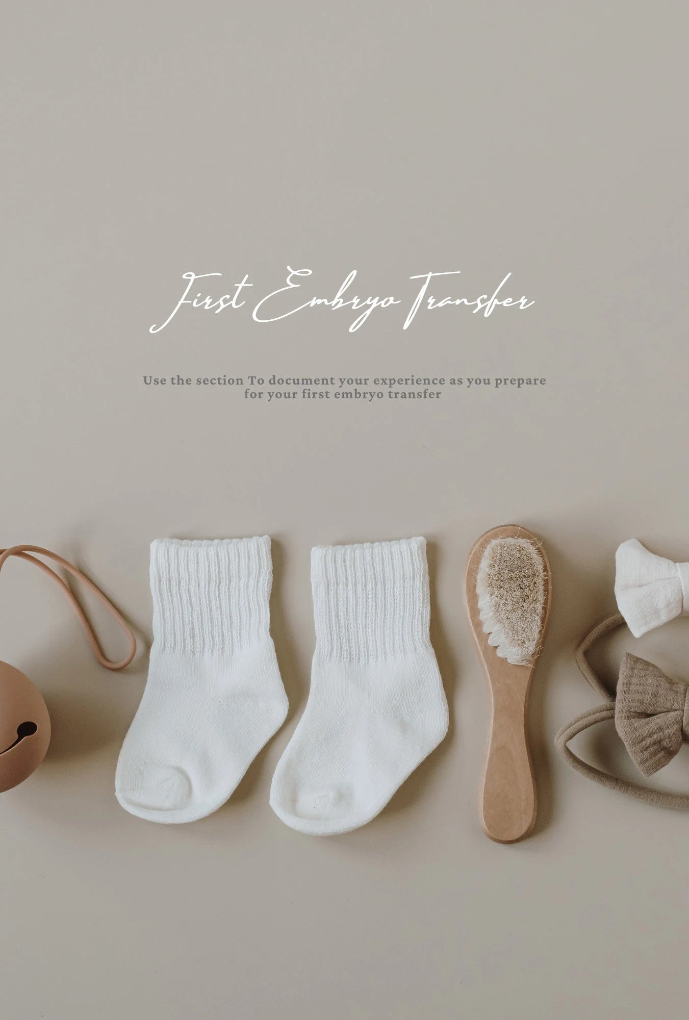 Sample page for the surrogates journey journal
