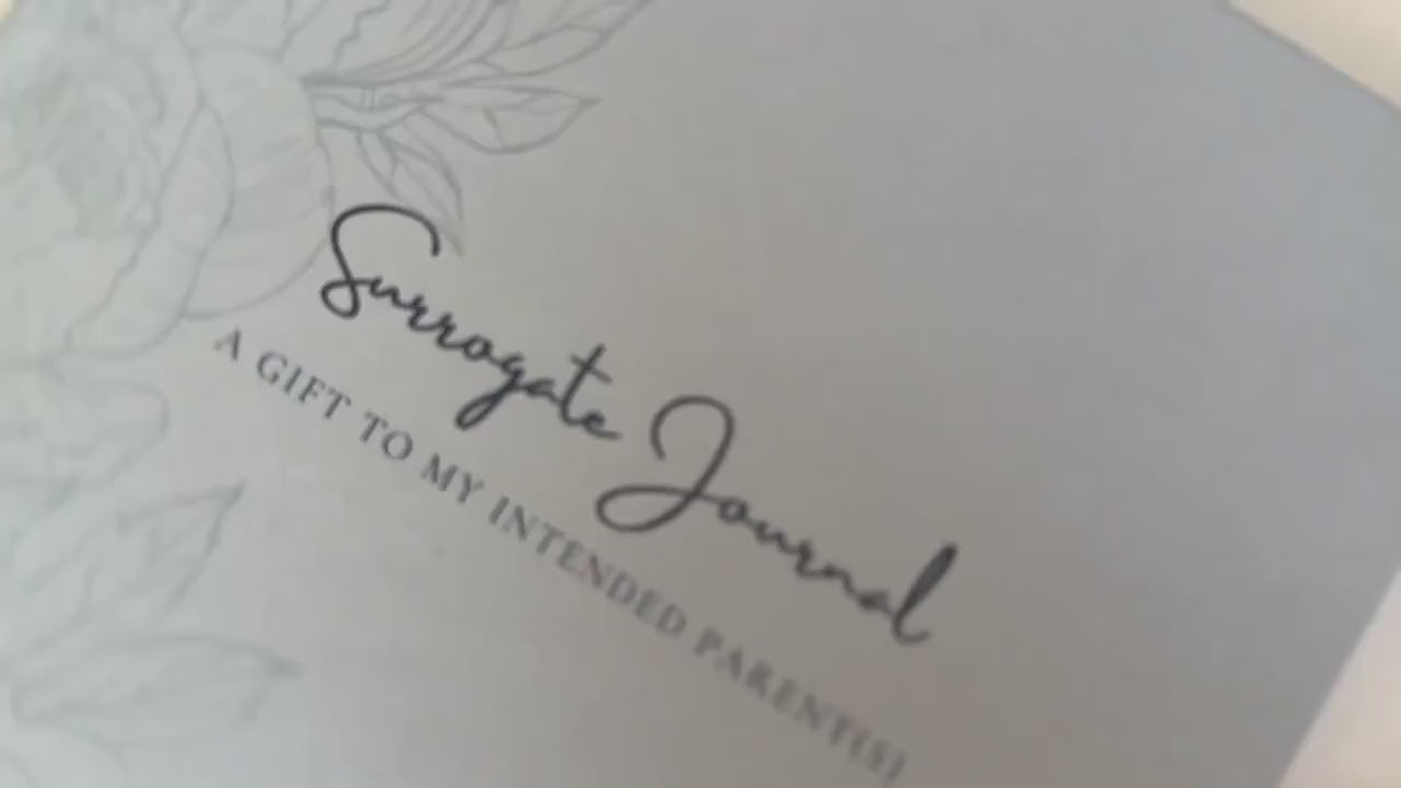 Surrogate Journal | Gift to my Intended Parent(s) Video